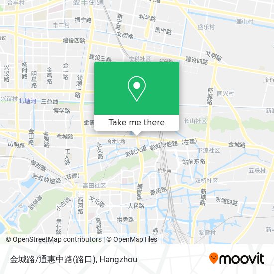 金城路/通惠中路(路口) map