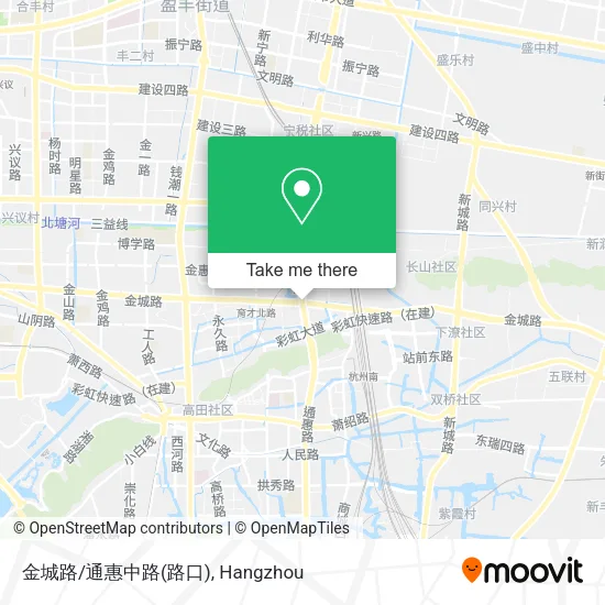 金城路/通惠中路(路口) map