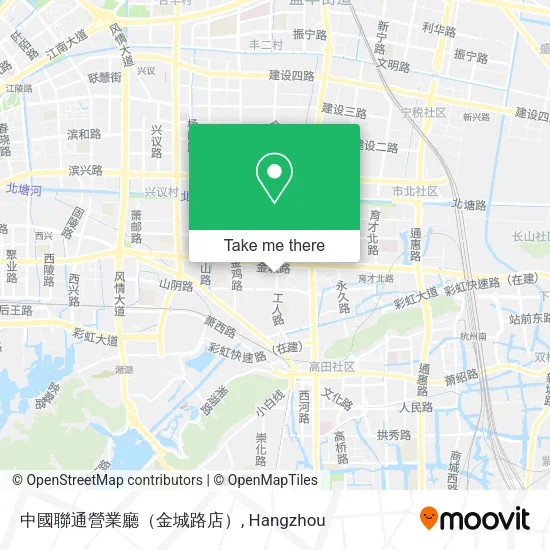 中國聯通營業廳（金城路店） map