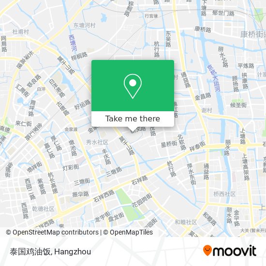 泰国鸡油饭 map