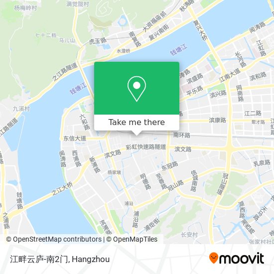 江畔云庐-南2门 map