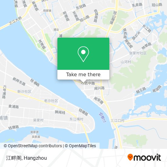 江畔阁 map