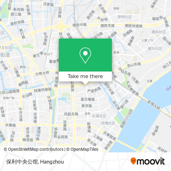 保利中央公馆 map