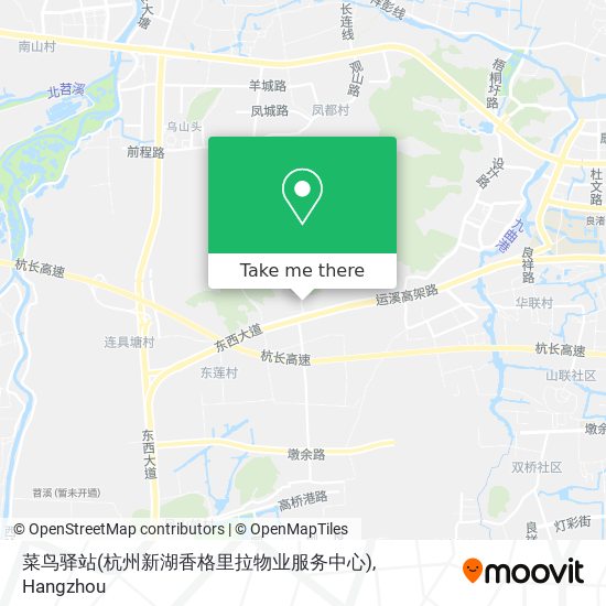 菜鸟驿站(杭州新湖香格里拉物业服务中心) map