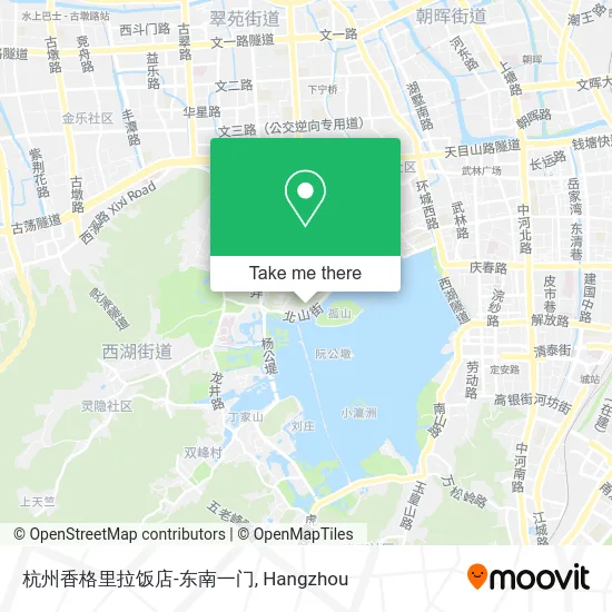 杭州香格里拉饭店-东南一门 map