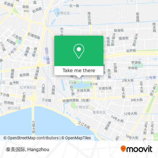 泰美国际 map