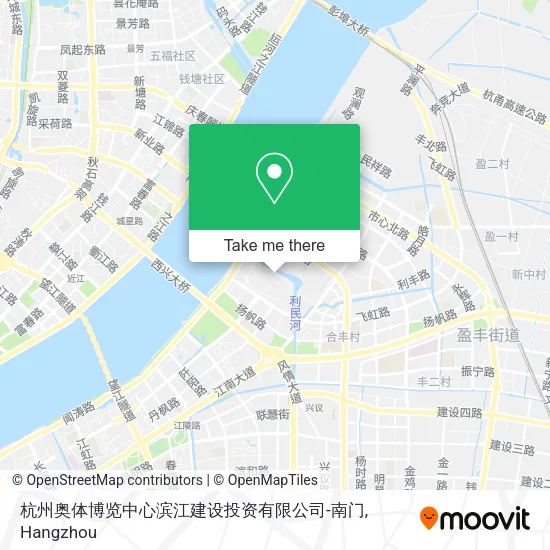 杭州奥体博览中心滨江建设投资有限公司-南门 map