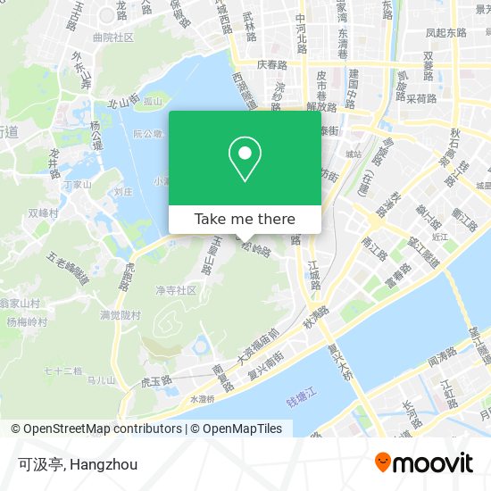 可汲亭 map