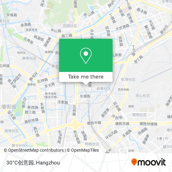30°C创意园 map