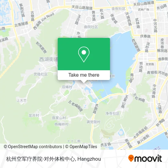 杭州空军疗养院-对外体检中心 map
