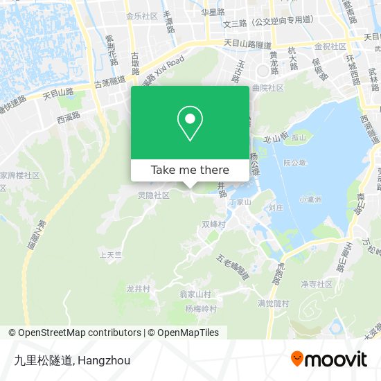 九里松隧道 map