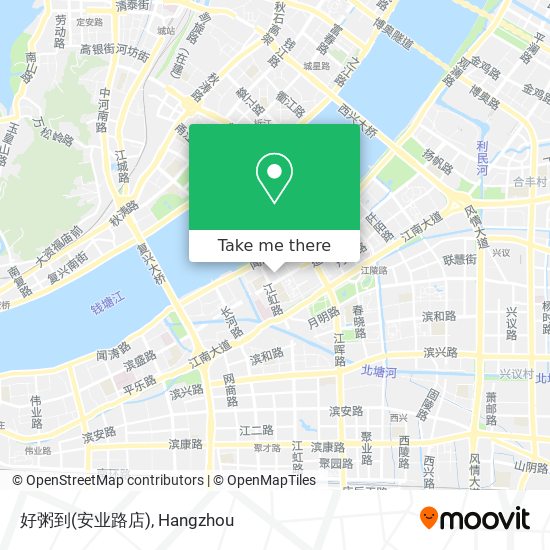 好粥到(安业路店) map