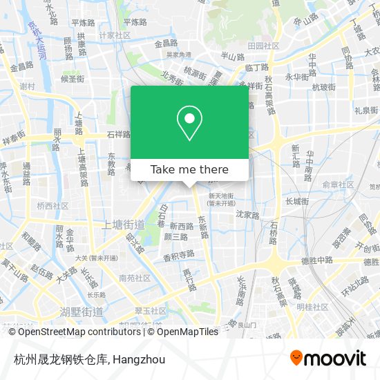 杭州晟龙钢铁仓库 map