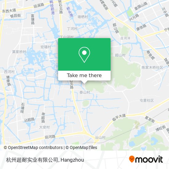杭州超耐实业有限公司 map