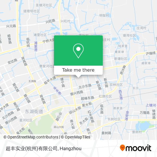 超丰实业(杭州)有限公司 map
