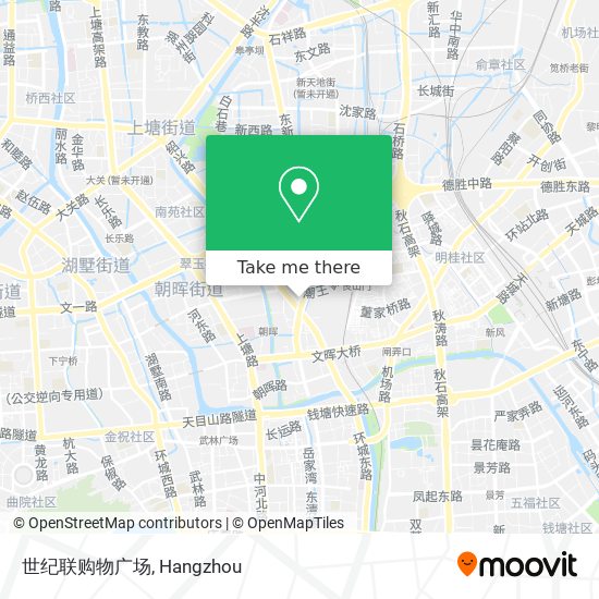 世纪联购物广场 map