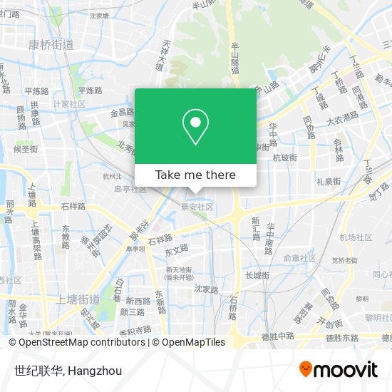 世纪联华 map