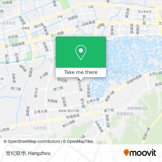 世纪联华 map