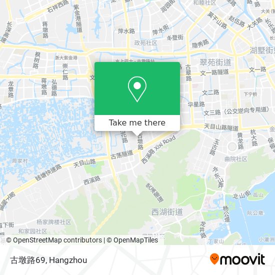 古墩路69 map