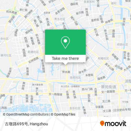 古墩路695号 map