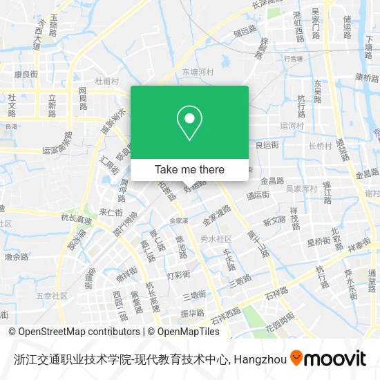 浙江交通职业技术学院-现代教育技术中心 map