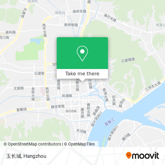 玉长城 map