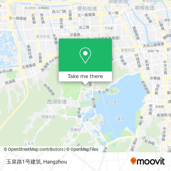 玉泉路1号建筑 map