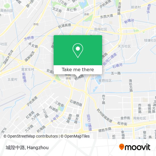城隍中路 map