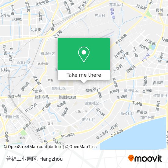 普福工业园区 map
