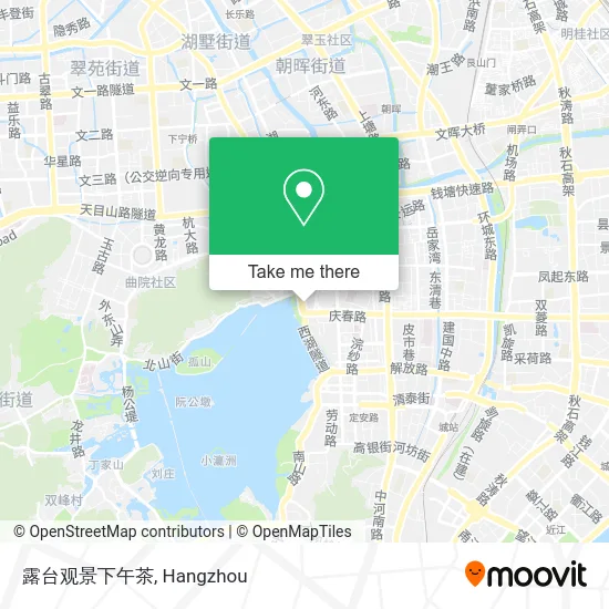 露台观景下午茶 map