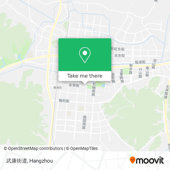 武康街道 map