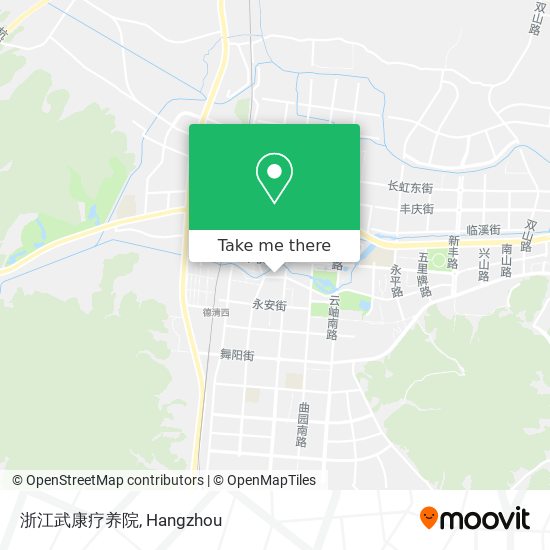 浙江武康疗养院 map
