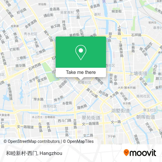 和睦新村-西门 map