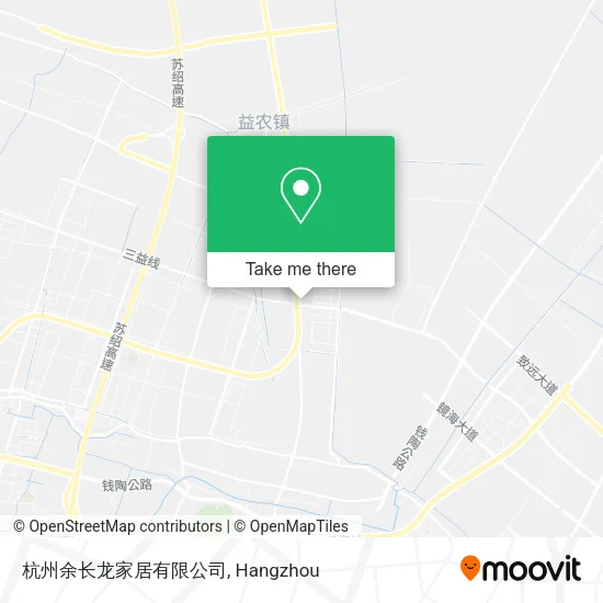 杭州余长龙家居有限公司 map