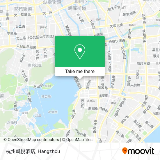 杭州凱悦酒店 map