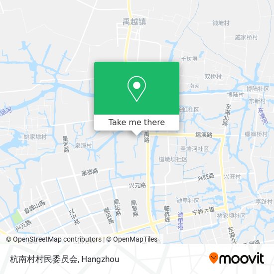 杭南村村民委员会 map