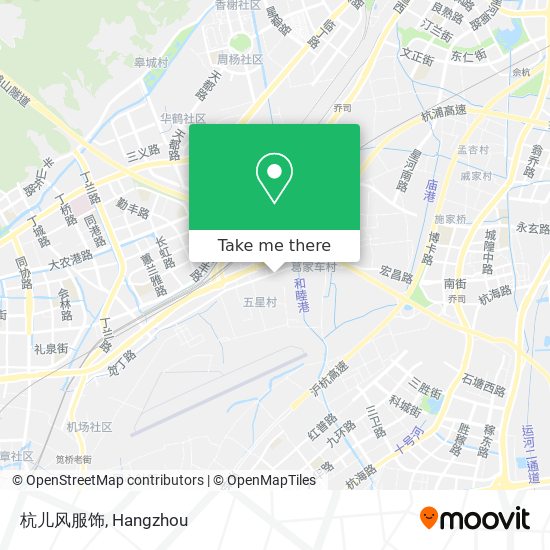杭儿风服饰 map