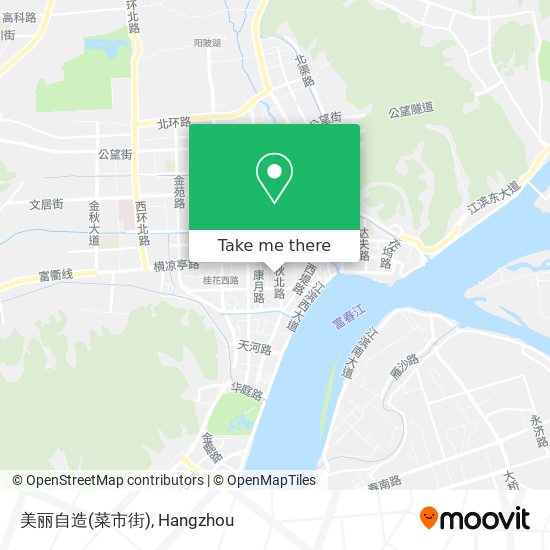 美丽自造(菜市街) map