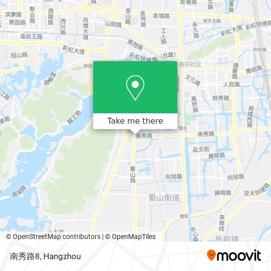 南秀路8 map