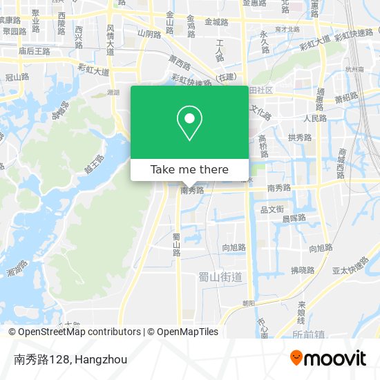 南秀路128 map