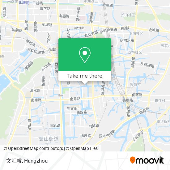 文汇桥 map