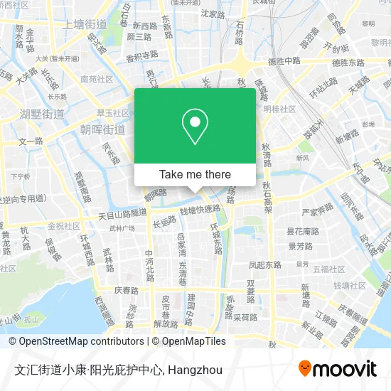 文汇街道小康·阳光庇护中心 map