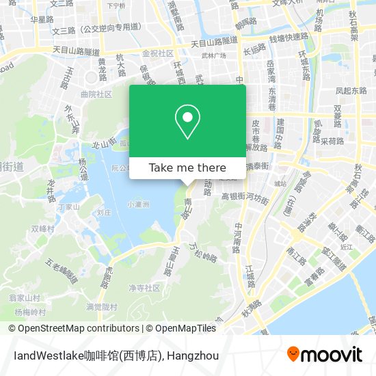IandWestlake咖啡馆(西博店) map