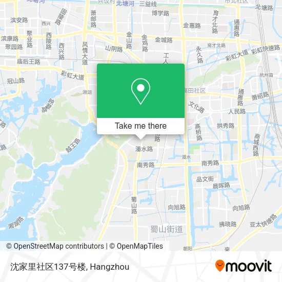 沈家里社区137号楼 map