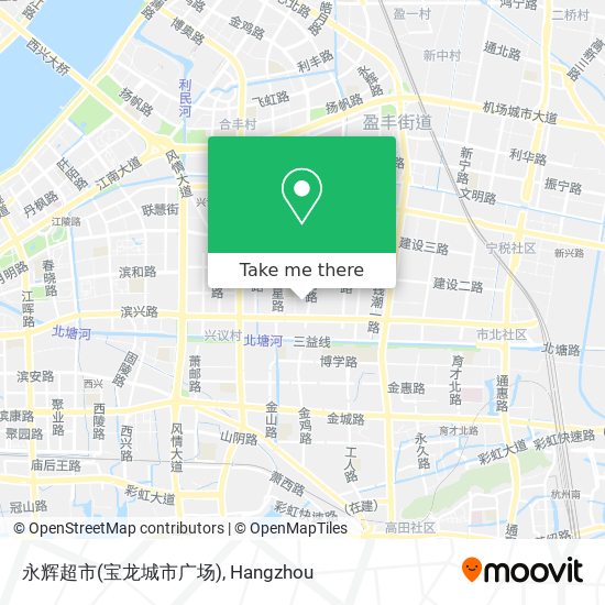 永辉超市(宝龙城市广场) map