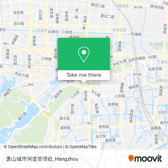 萧山城巿河道管理处 map