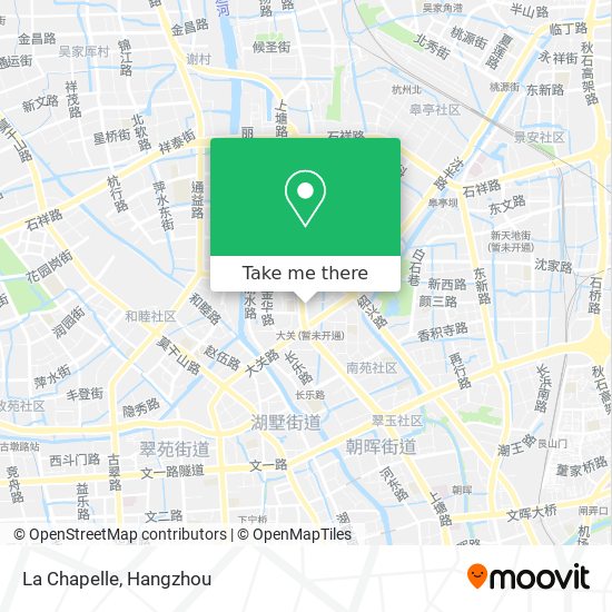 La Chapelle map