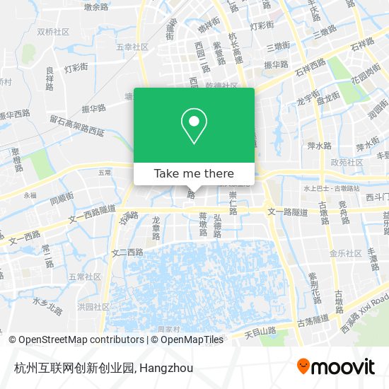 杭州互联网创新创业园 map