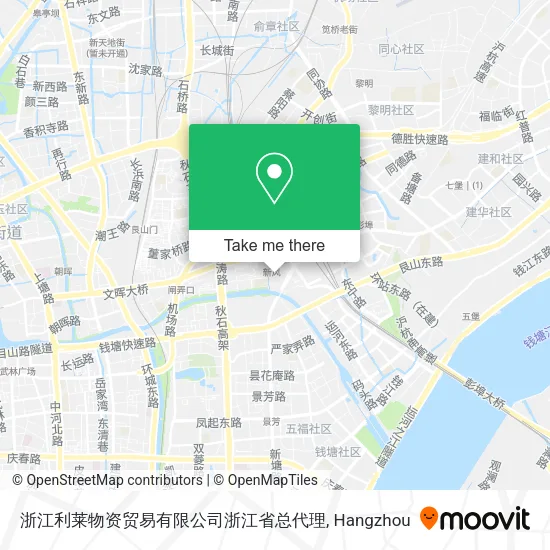 浙江利莱物资贸易有限公司浙江省总代理 map