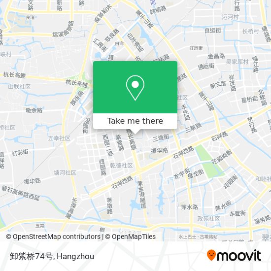 卸紫桥74号 map